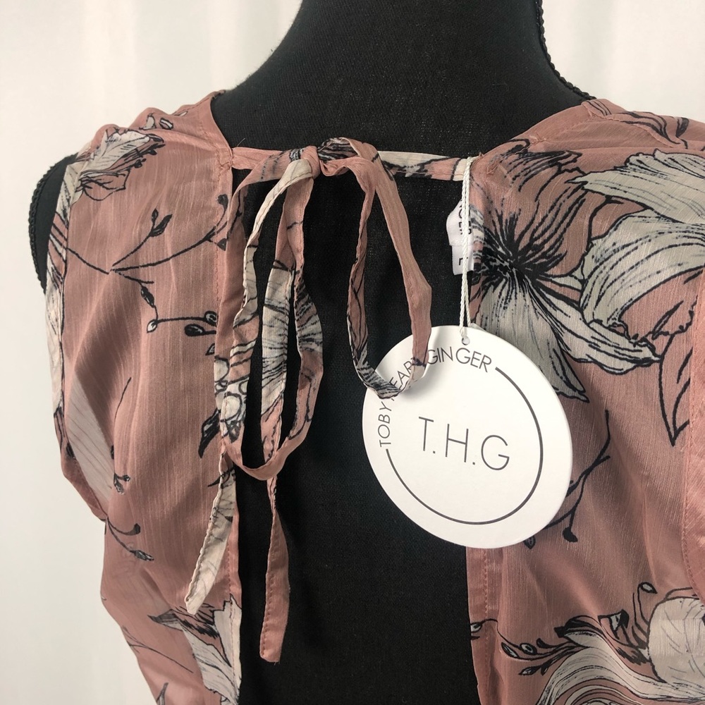 HP🎉 New TOBY HEART GINGER open back dress - Picture 4 of 8